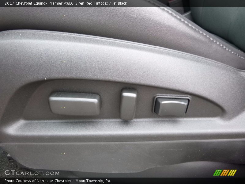 Siren Red Tintcoat / Jet Black 2017 Chevrolet Equinox Premier AWD