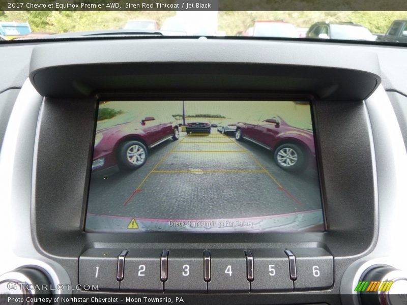 Siren Red Tintcoat / Jet Black 2017 Chevrolet Equinox Premier AWD