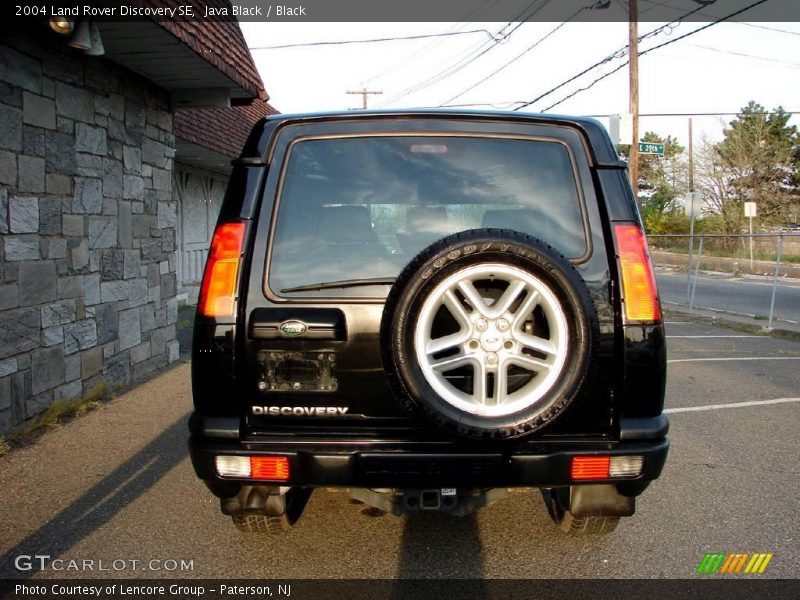 Java Black / Black 2004 Land Rover Discovery SE