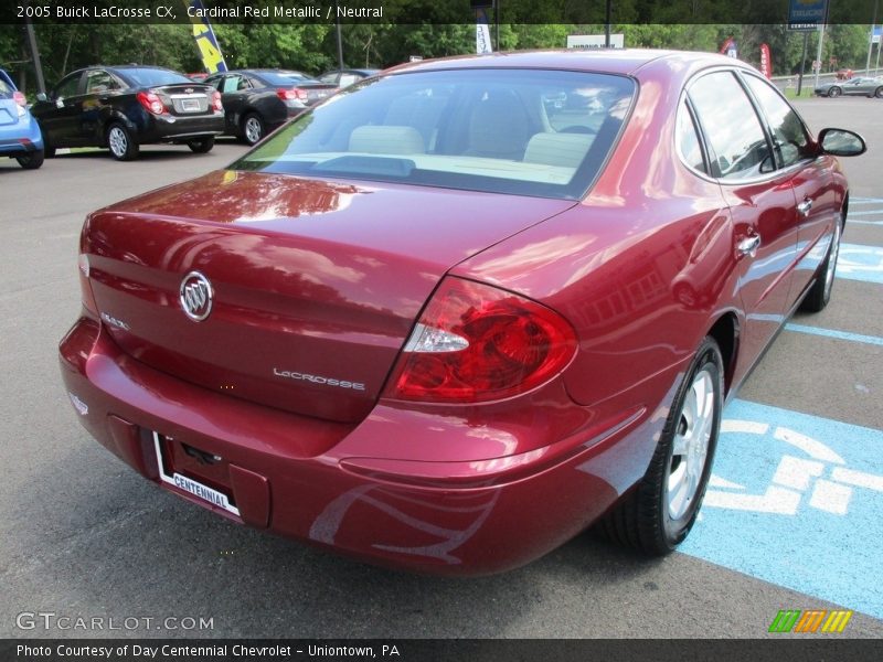 Cardinal Red Metallic / Neutral 2005 Buick LaCrosse CX
