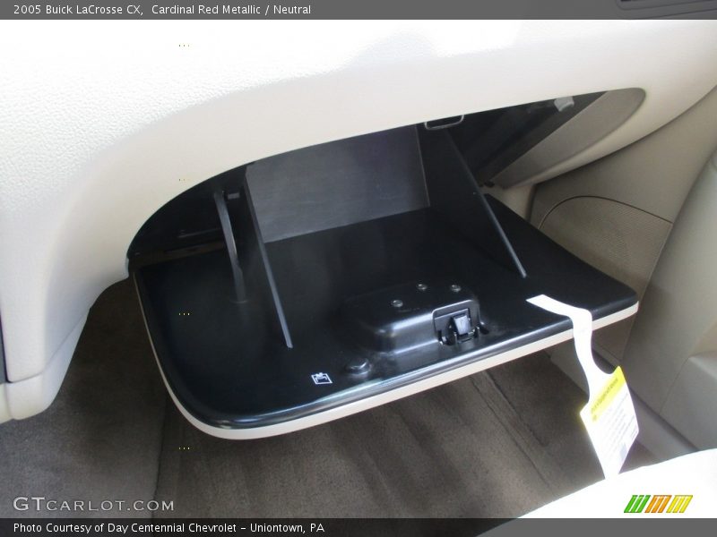 Cardinal Red Metallic / Neutral 2005 Buick LaCrosse CX