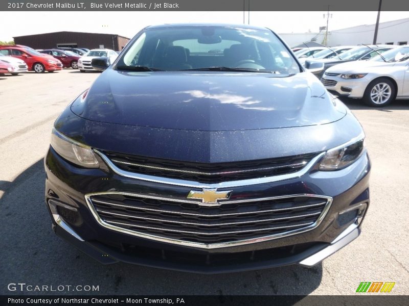 Blue Velvet Metallic / Jet Black 2017 Chevrolet Malibu LT