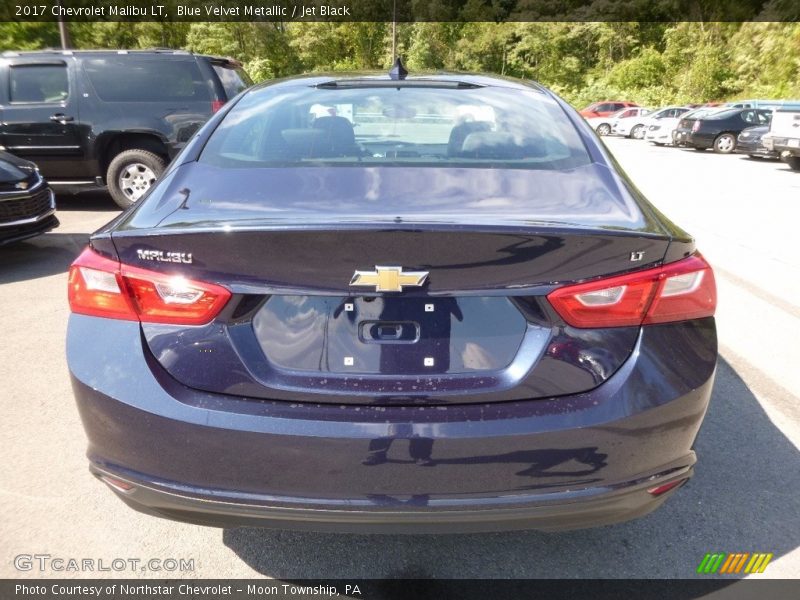 Blue Velvet Metallic / Jet Black 2017 Chevrolet Malibu LT