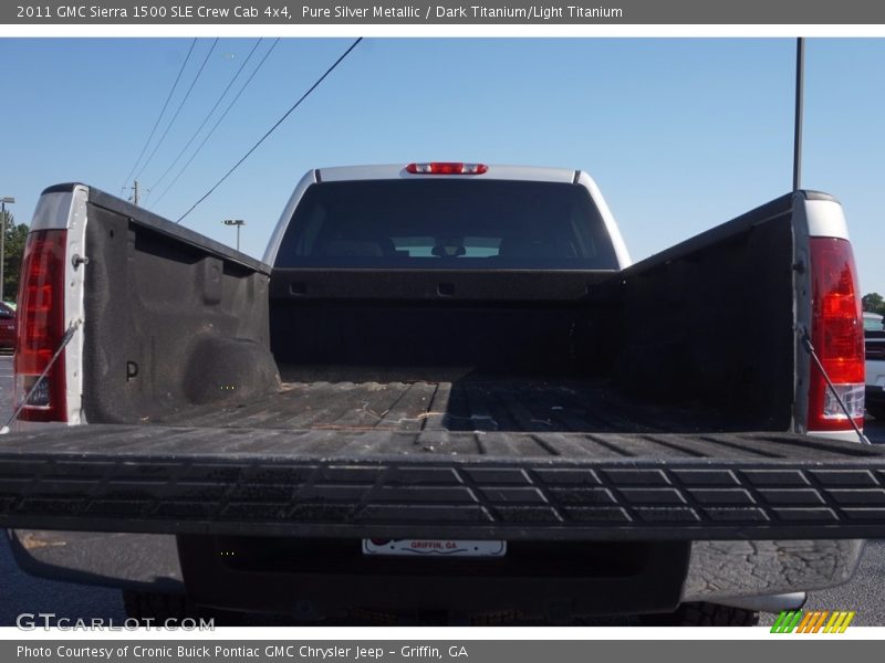 Pure Silver Metallic / Dark Titanium/Light Titanium 2011 GMC Sierra 1500 SLE Crew Cab 4x4