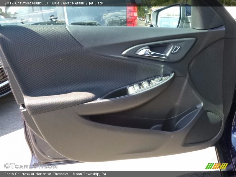 Blue Velvet Metallic / Jet Black 2017 Chevrolet Malibu LT