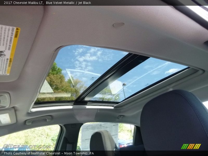 Blue Velvet Metallic / Jet Black 2017 Chevrolet Malibu LT