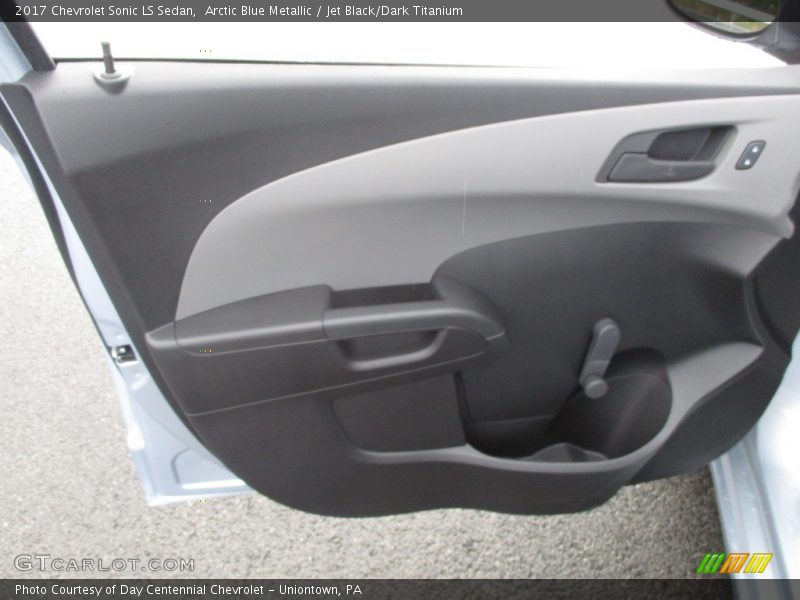 Arctic Blue Metallic / Jet Black/Dark Titanium 2017 Chevrolet Sonic LS Sedan