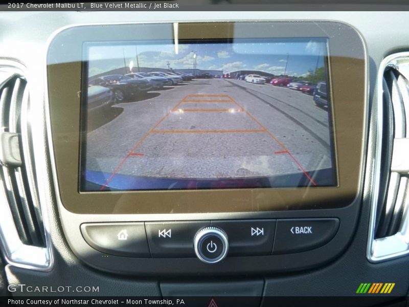 Blue Velvet Metallic / Jet Black 2017 Chevrolet Malibu LT