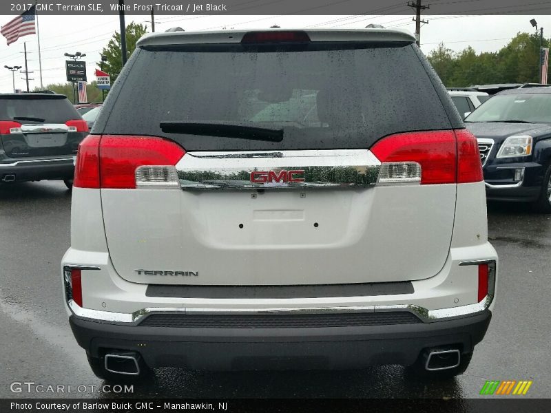 White Frost Tricoat / Jet Black 2017 GMC Terrain SLE