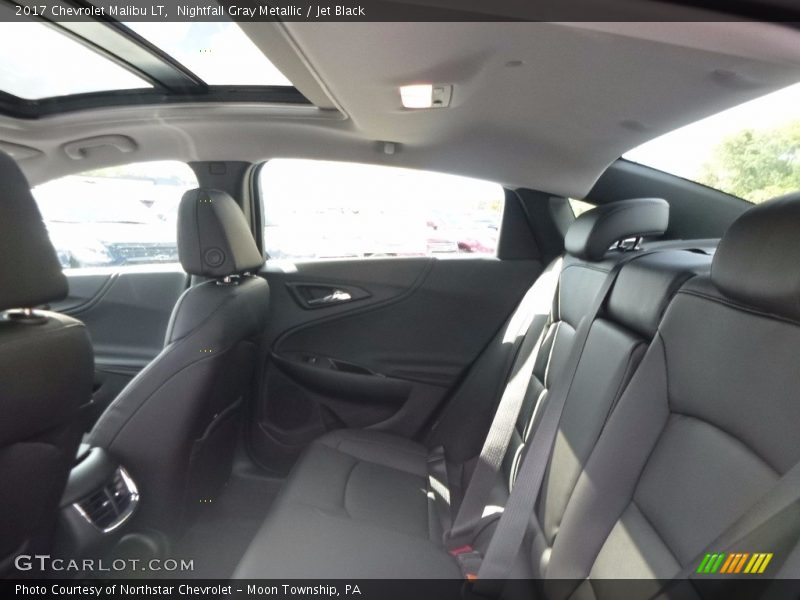 Nightfall Gray Metallic / Jet Black 2017 Chevrolet Malibu LT