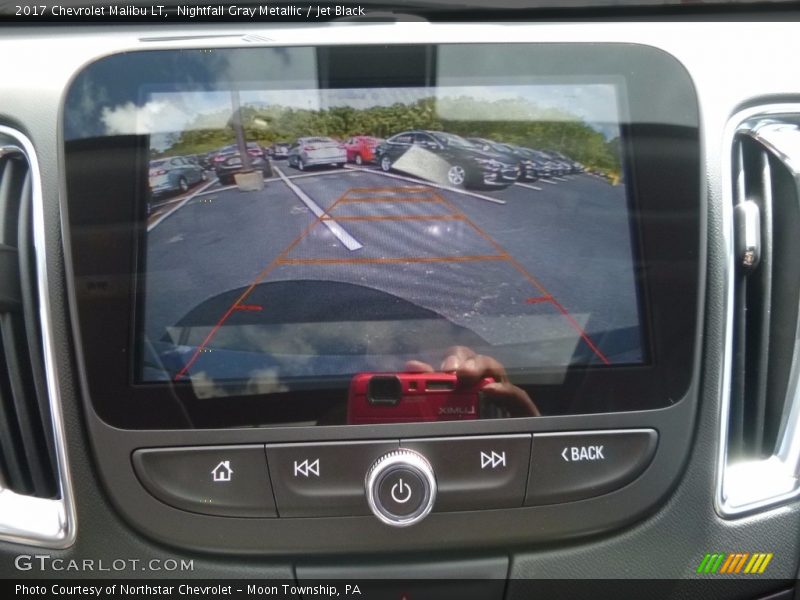 Nightfall Gray Metallic / Jet Black 2017 Chevrolet Malibu LT