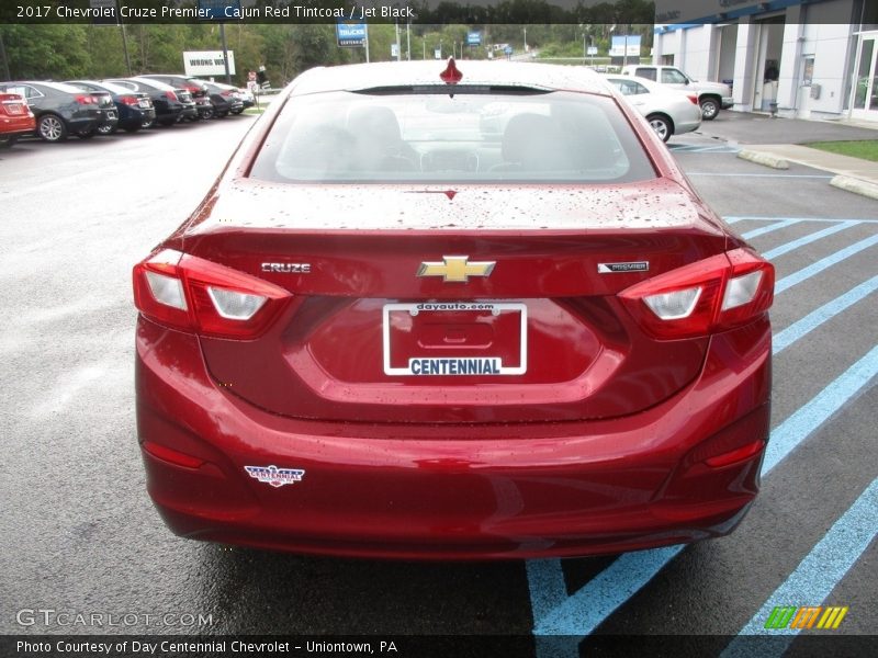 Cajun Red Tintcoat / Jet Black 2017 Chevrolet Cruze Premier