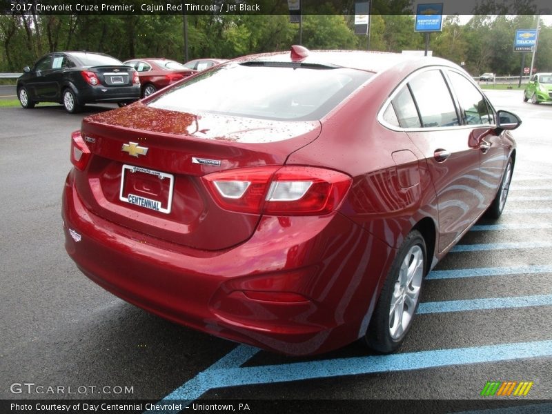 Cajun Red Tintcoat / Jet Black 2017 Chevrolet Cruze Premier