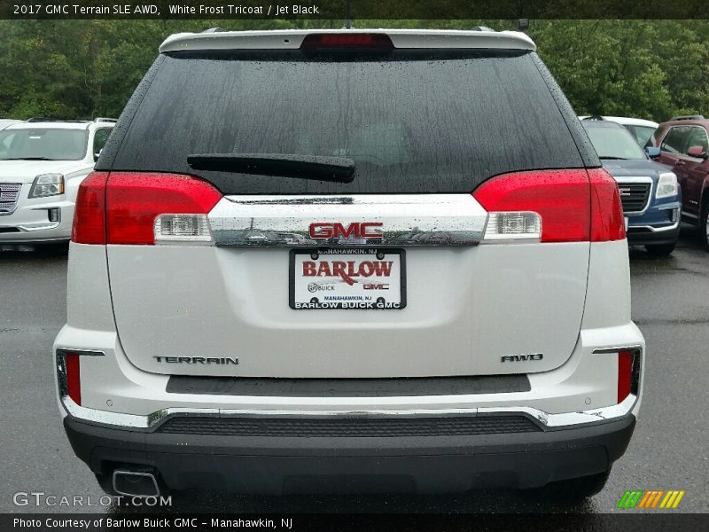 White Frost Tricoat / Jet Black 2017 GMC Terrain SLE AWD
