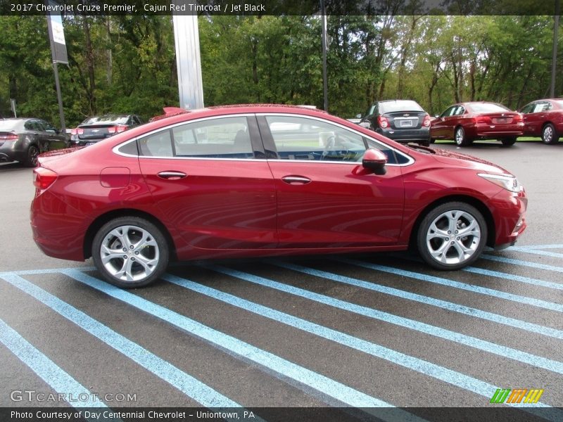 Cajun Red Tintcoat / Jet Black 2017 Chevrolet Cruze Premier