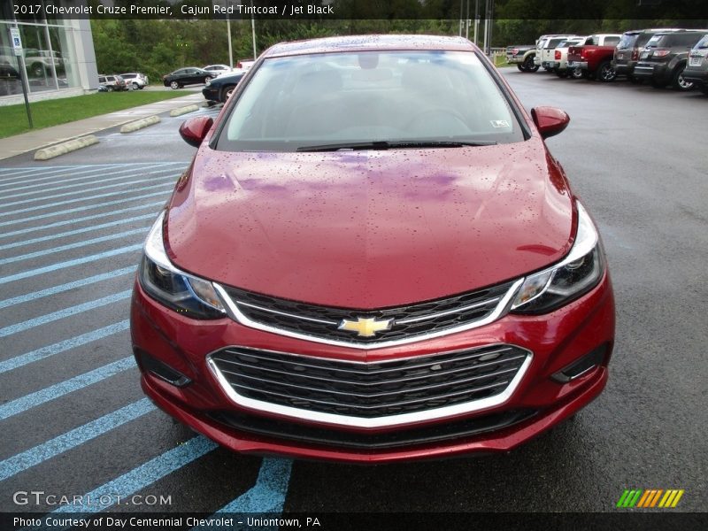 Cajun Red Tintcoat / Jet Black 2017 Chevrolet Cruze Premier