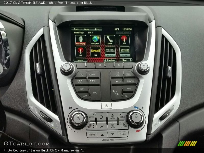 White Frost Tricoat / Jet Black 2017 GMC Terrain SLE AWD