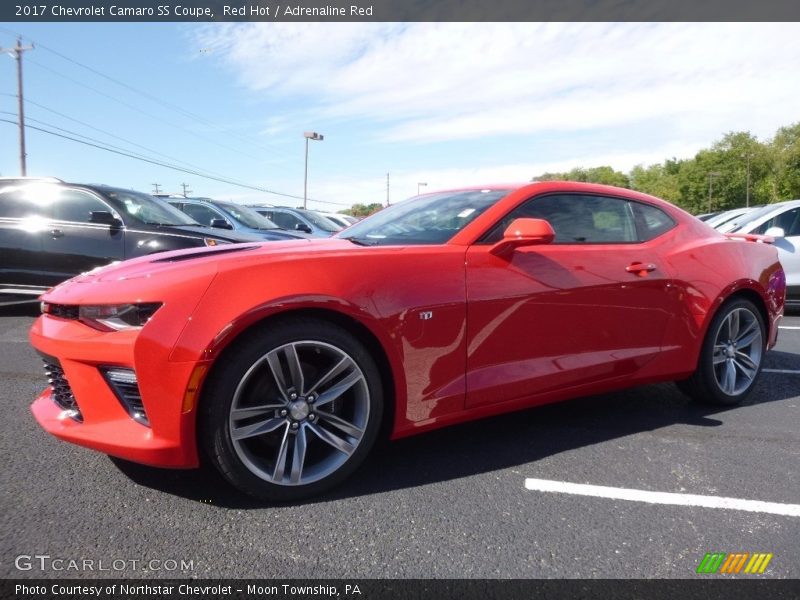 Red Hot / Adrenaline Red 2017 Chevrolet Camaro SS Coupe