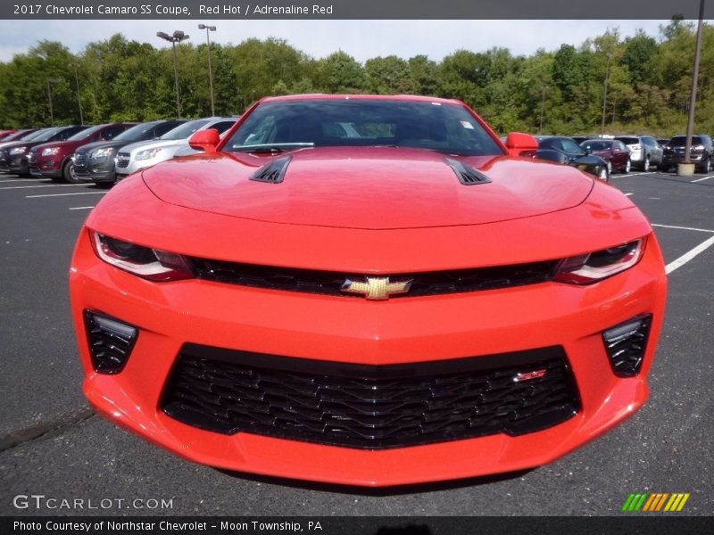 Red Hot / Adrenaline Red 2017 Chevrolet Camaro SS Coupe