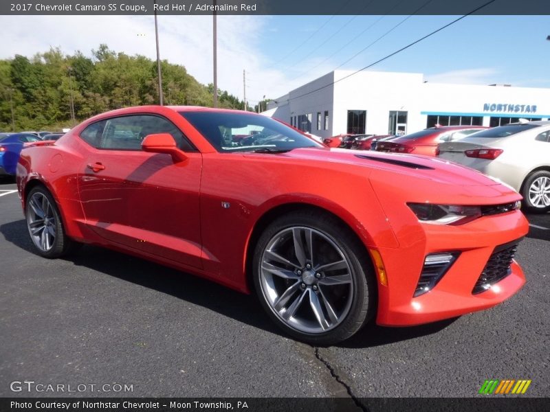 Red Hot / Adrenaline Red 2017 Chevrolet Camaro SS Coupe