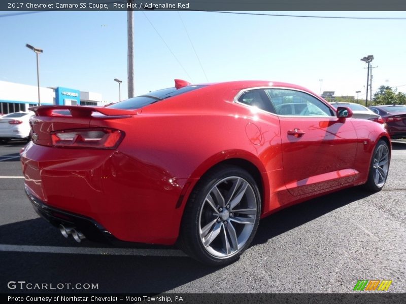 Red Hot / Adrenaline Red 2017 Chevrolet Camaro SS Coupe