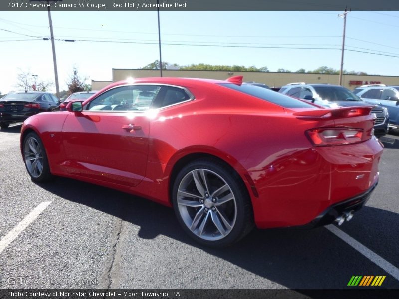 Red Hot / Adrenaline Red 2017 Chevrolet Camaro SS Coupe