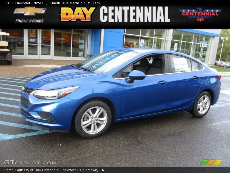 Kinetic Blue Metallic / Jet Black 2017 Chevrolet Cruze LT