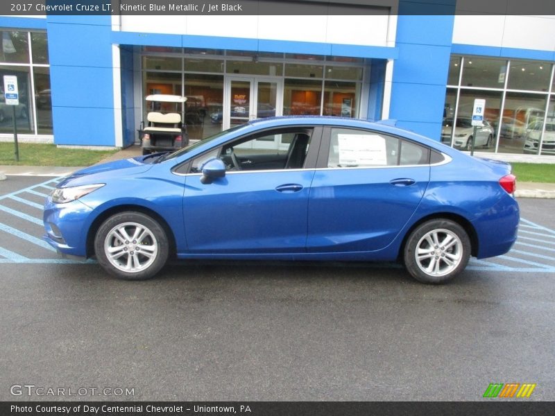 Kinetic Blue Metallic / Jet Black 2017 Chevrolet Cruze LT