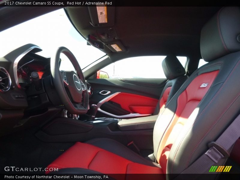 Red Hot / Adrenaline Red 2017 Chevrolet Camaro SS Coupe