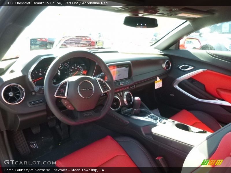 Red Hot / Adrenaline Red 2017 Chevrolet Camaro SS Coupe