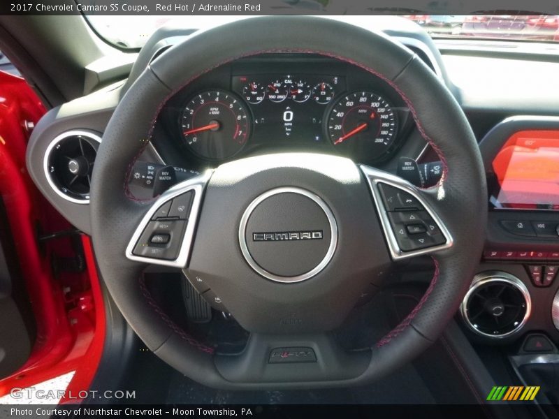 Red Hot / Adrenaline Red 2017 Chevrolet Camaro SS Coupe