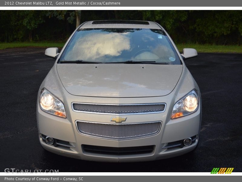 Gold Mist Metallic / Cocoa/Cashmere 2012 Chevrolet Malibu LTZ