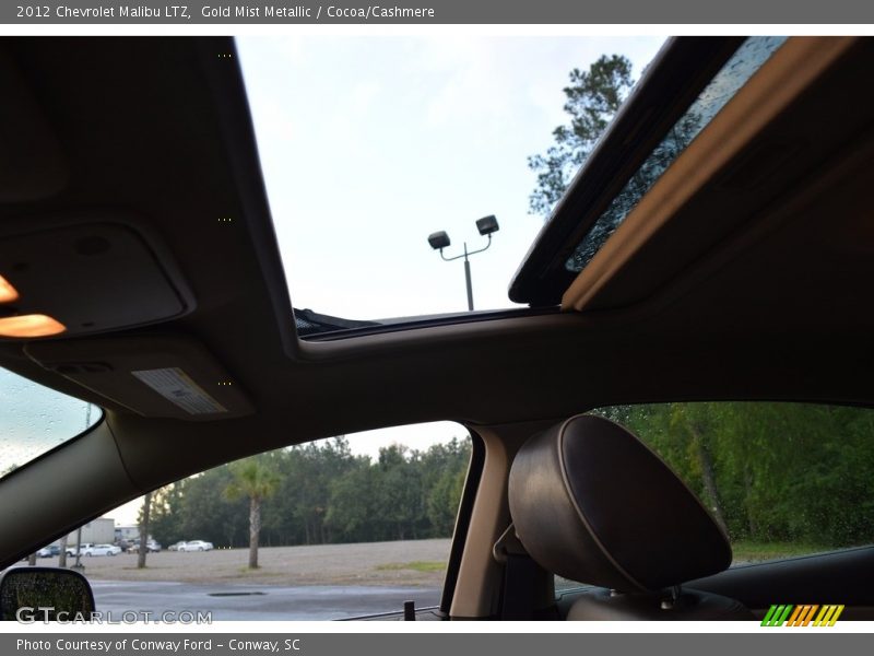 Gold Mist Metallic / Cocoa/Cashmere 2012 Chevrolet Malibu LTZ