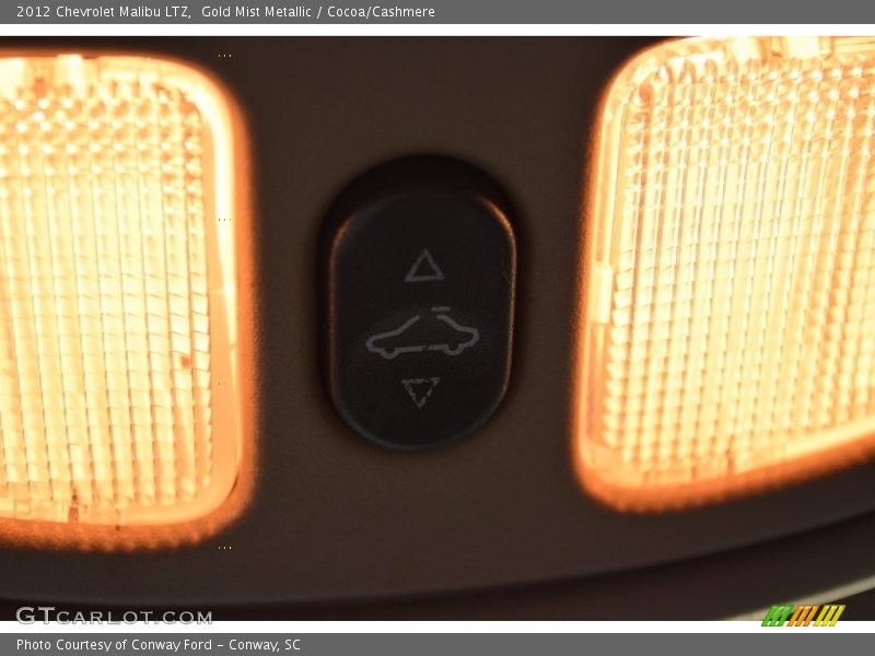 Gold Mist Metallic / Cocoa/Cashmere 2012 Chevrolet Malibu LTZ