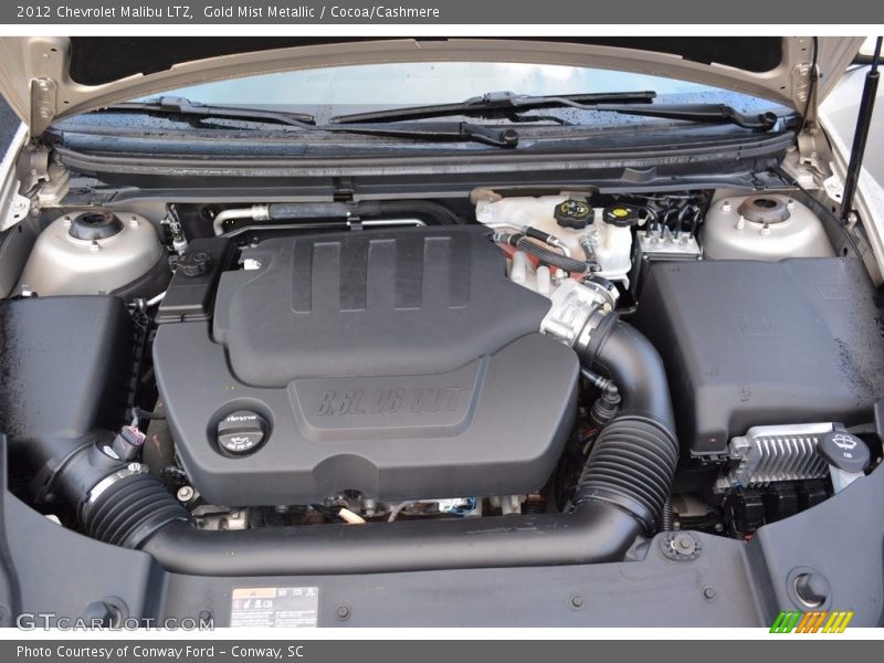 Gold Mist Metallic / Cocoa/Cashmere 2012 Chevrolet Malibu LTZ