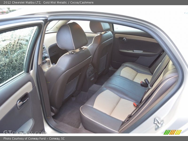 Gold Mist Metallic / Cocoa/Cashmere 2012 Chevrolet Malibu LTZ
