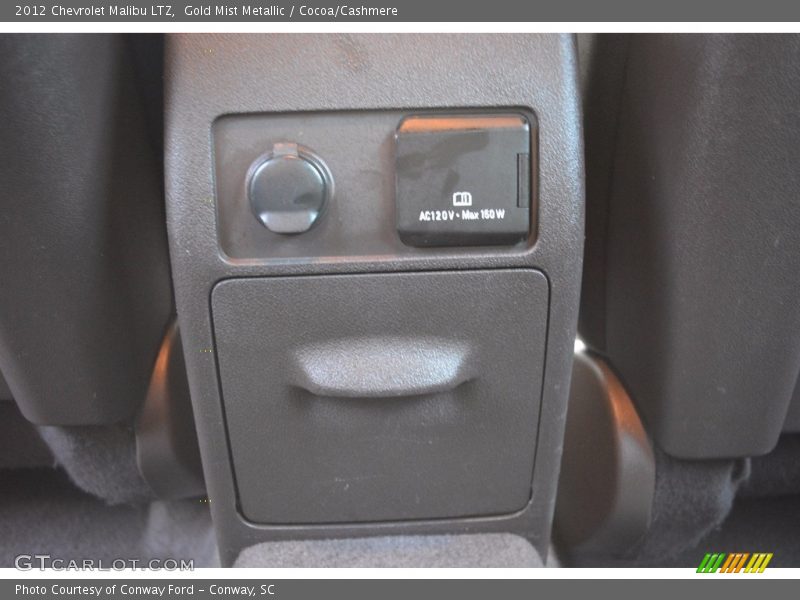 Gold Mist Metallic / Cocoa/Cashmere 2012 Chevrolet Malibu LTZ