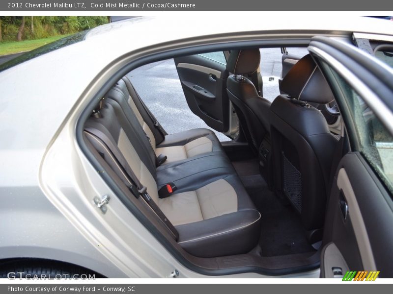 Gold Mist Metallic / Cocoa/Cashmere 2012 Chevrolet Malibu LTZ