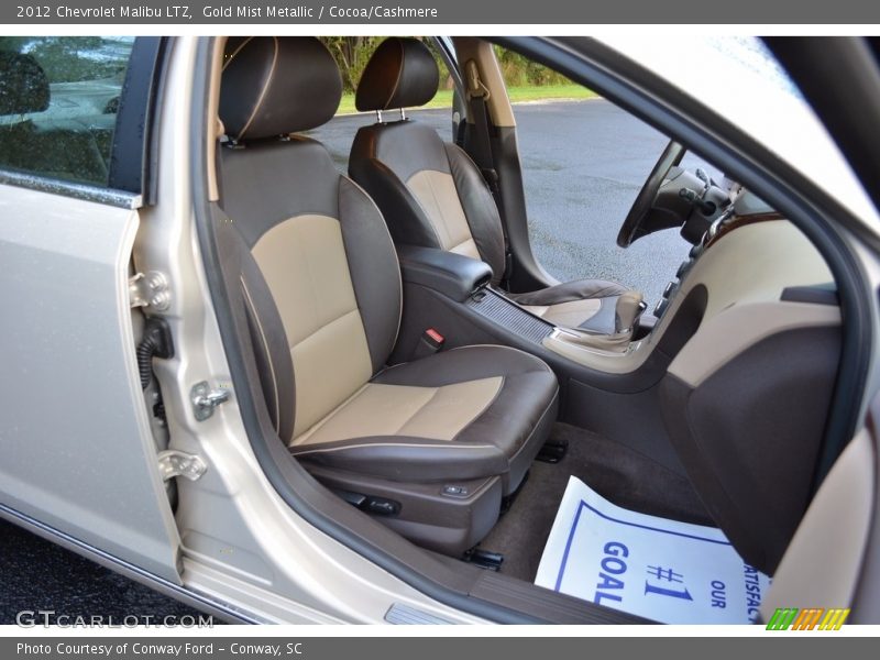 Gold Mist Metallic / Cocoa/Cashmere 2012 Chevrolet Malibu LTZ