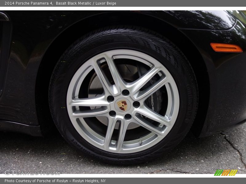 Basalt Black Metallic / Luxor Beige 2014 Porsche Panamera 4