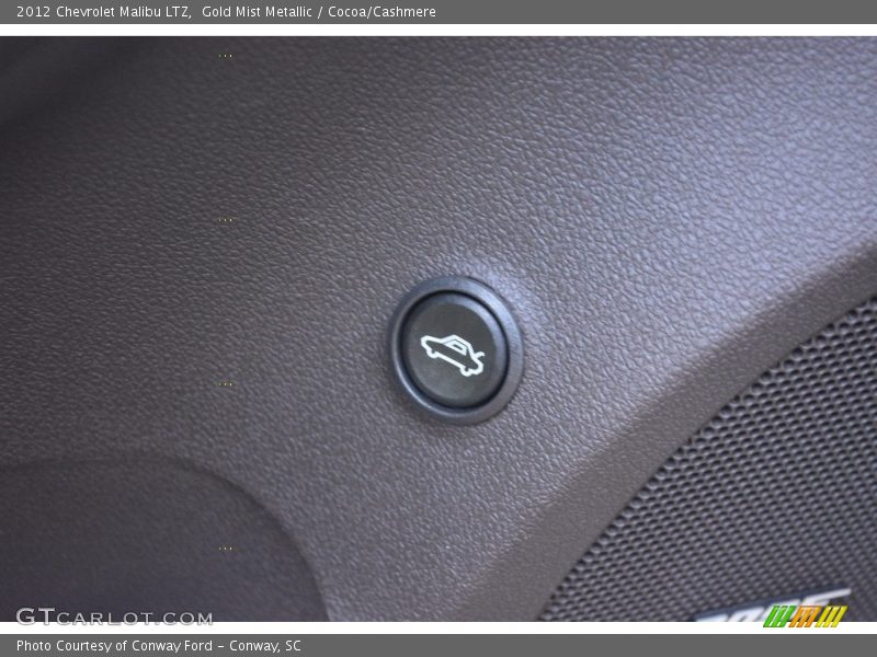 Gold Mist Metallic / Cocoa/Cashmere 2012 Chevrolet Malibu LTZ