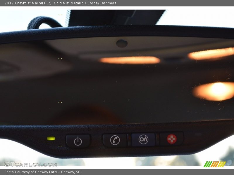 Gold Mist Metallic / Cocoa/Cashmere 2012 Chevrolet Malibu LTZ