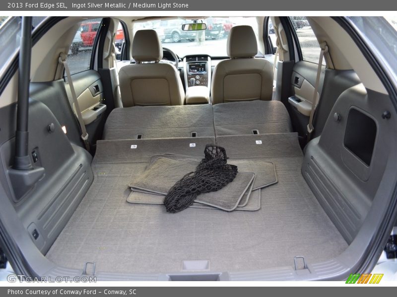 Ingot Silver Metallic / Medium Light Stone 2013 Ford Edge SEL