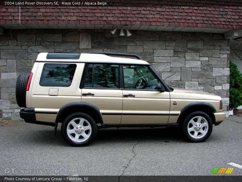 Maya Gold / Alpaca Beige 2004 Land Rover Discovery SE