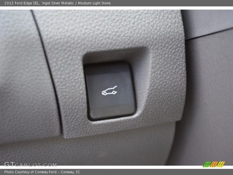 Ingot Silver Metallic / Medium Light Stone 2013 Ford Edge SEL