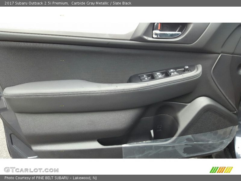 Carbide Gray Metallic / Slate Black 2017 Subaru Outback 2.5i Premium