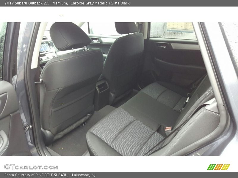 Carbide Gray Metallic / Slate Black 2017 Subaru Outback 2.5i Premium