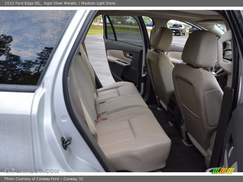 Ingot Silver Metallic / Medium Light Stone 2013 Ford Edge SEL