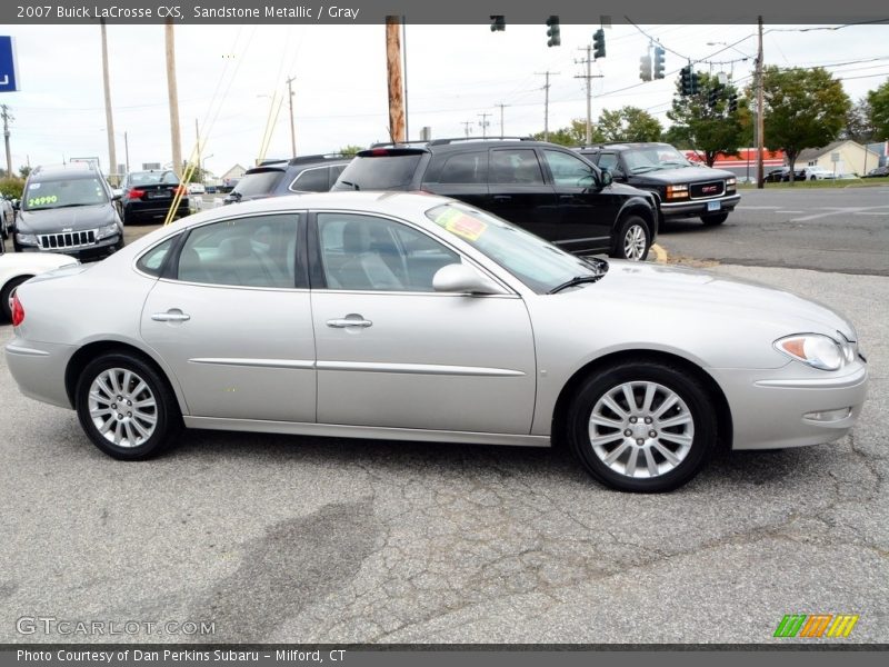 Sandstone Metallic / Gray 2007 Buick LaCrosse CXS