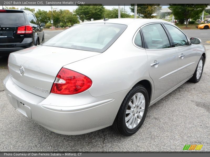 Sandstone Metallic / Gray 2007 Buick LaCrosse CXS